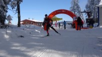 Ilgaz Dağı'nda Kayakla Oryantiring Yarışması Yapıldı Haberi