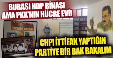 Burası PKK'nın hücre evi değil HDP binası!