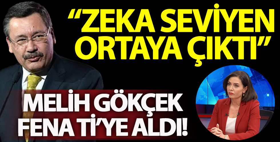 Gökçek fena ti’ye aldı! “Zeka seviyen ortaya çıktı”
