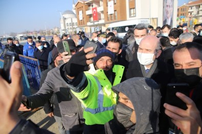 İçişleri Bakanı Süleyman Soylu, 8 Bininci Deprem Konut Teslim Töreni İçin Elazığ'da