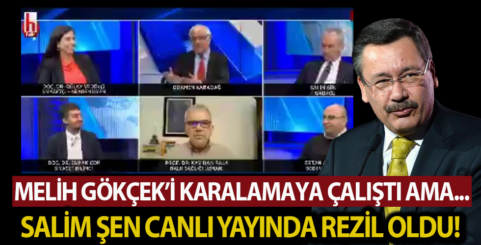 Salim Şen canlı yayında baltayı taşa vurdu