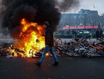 HOLLANDA - Sokaklar savaş alanına döndü! Batı alarmda!