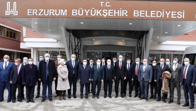 Ak Parti Genel Başkanvekili Prof. Dr. Kurtulmuş'tan Büyükşehir'e Ziyaret
