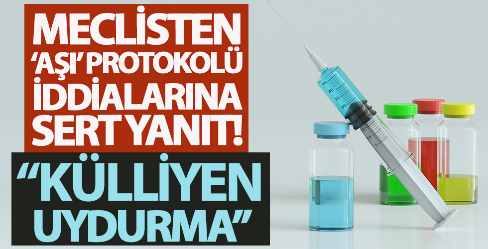 TBMM Başkanı Mustafa Şentop'tan aşı açıklaması!