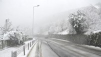 SARIYER - Uyarılar peş peşe gelmişti! İstanbul'da kar yağışı başladı