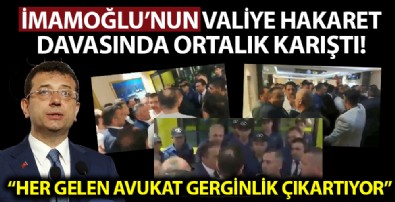 CHP'li Ekrem İmamoğlu'nun valiye hakaret davasında gergin anlar! Hakim: Her gelen avukat gerginlik çıkartmaya çalışıyor