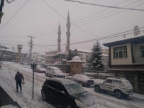 Konya'nın İlçelerinde Etkili Kar Yağışı Haberi