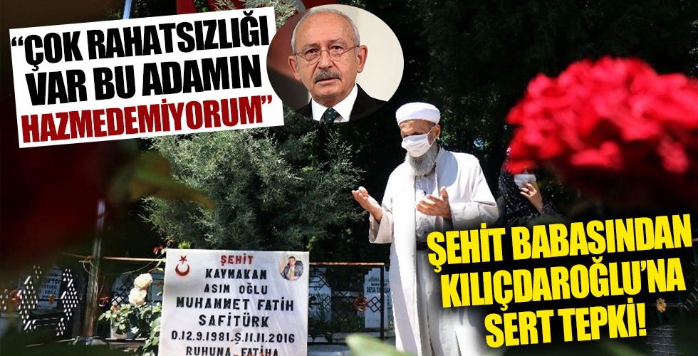Şehit Kaymakam Muhammet Fatih Safitürk’ün babası Asım Safitürk'ten Kılıçdaroğlu'na 'militan' tepkisi: Bu söylemi hazmedemiyorum