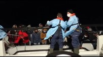 Ayvalık'ta 26 Mülteci Kurtarıldı