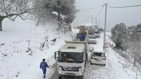 Büyükşehir Çalıştı Vatandaş Yaylada Kar Keyfi Yaşadı