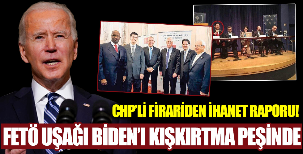 CHP'li FETÖ'cü Aykan Erdemir, Biden'a sunulan 'Türkiye' raporu ve Mavi Vatan!
