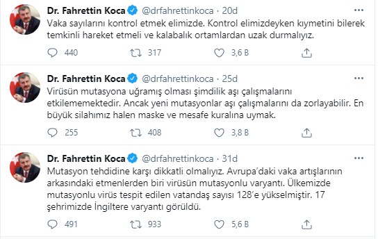 17 ilde mutasyonlu virüs görüldü!