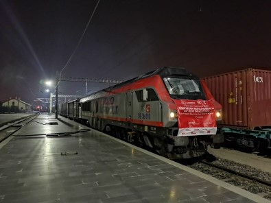Çin Ve Rusya'ya Giden İhracat Treni Kayseri'de