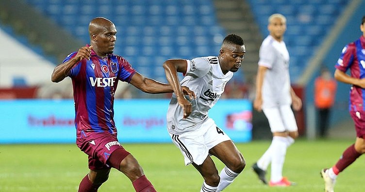 Zorlu derbide Trabzonspor Beşiktaş'ı yendi