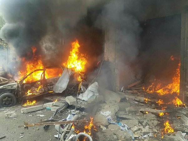 Suriye'de kanlı saldırı!