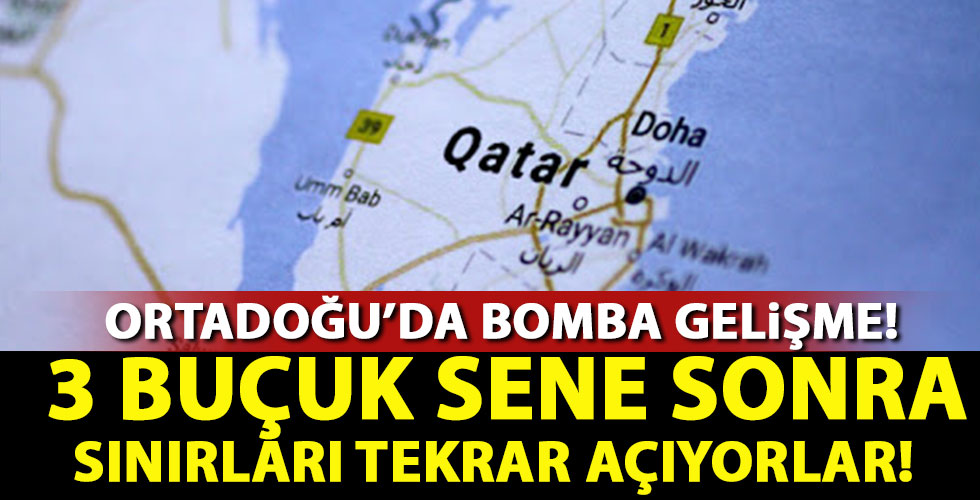 Resmen duyuruldu! 3,5 sene sonra sınırlar yeniden açılıyor