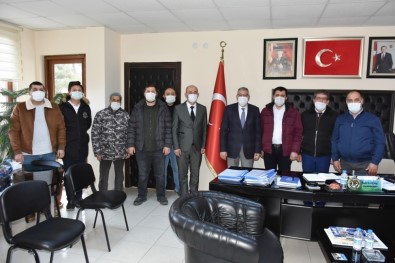 Başkan Bozkurt'a MHP İnönü Teşkilatı Üyelerini Konuk Etti