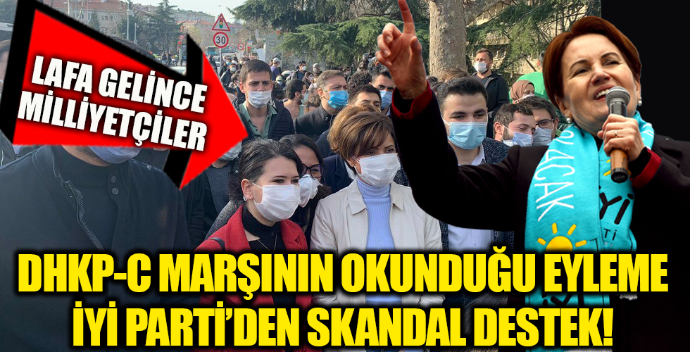 Boğaziçi Üniversitesi'ndeki DHKP-C marşı okunan skandal eyleme İYİ Parti'den destek!