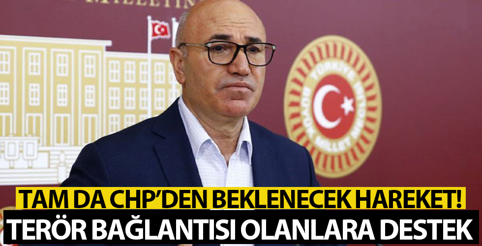 CHP'li Tanal terör örgütü ile bağlantısı çıkanlara destek için emniyete gitti