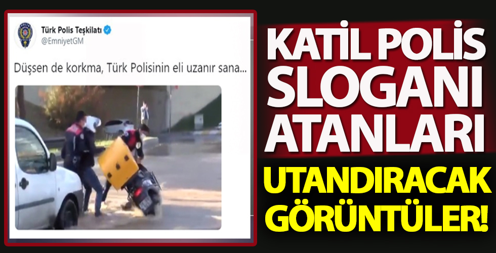 ‘Katil polis’ sloganı atanlar utansın! EGM’den anlamlı paylaşım