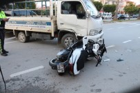 Kısıtlama Saatinde Ehliyetsiz Kullandığı Motosikletle Hastanelik Oldu Haberi