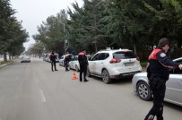 Burdur'da 1 Haftada 605 Araç Sürücüsüne Ceza