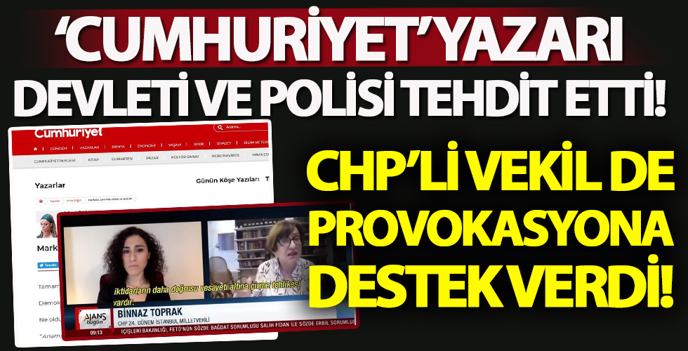 Cumhuriyet yazarı Mine Söğüt'ten Boğaziçi provokasyonu: Katil polis ve devlet gençlere hesap verecek