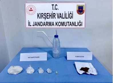Kırşehir Jandarmadan Uyuşturucu Operasyonu