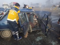 Konya'da Sisli Hava Kazaya Sebep Oldu Açıklaması 4 Yaralı Haberi