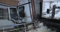 Ankara'da Freni Patlayan Tır 11 Aracı Biçip Evin Duvarına Çarptı Açıklaması 1 Yaralı