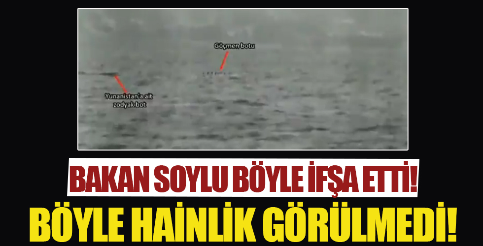 Bakan Süleyman Soylu ifşa etti! Böyle şerefsizlik görülmedi