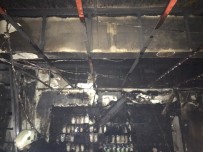 Marmaris'te İş Yeri Yangını