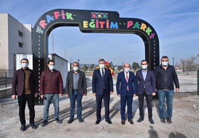 Osmaniye'de Çocuklara Özel Trafik Eğitim Parkı Yapıldı