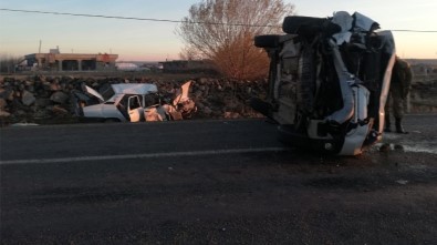 Siverek'te Trafik Kazası Açıklaması 8 Yaralı