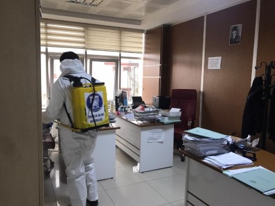 Didim'de Dezenfekte Çalışmaları Devam Ediyor