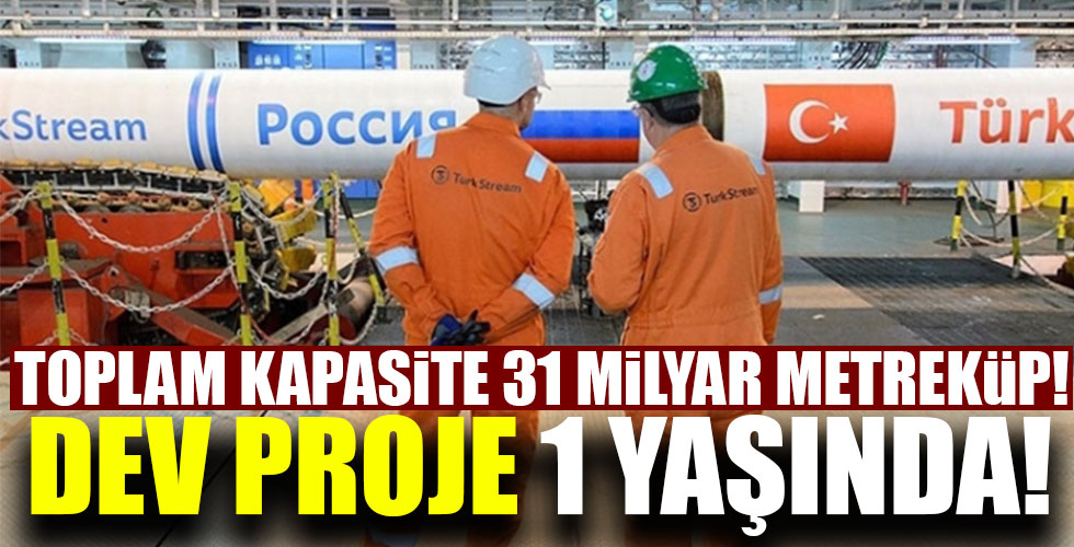 TürkAkım 1 yaşında!