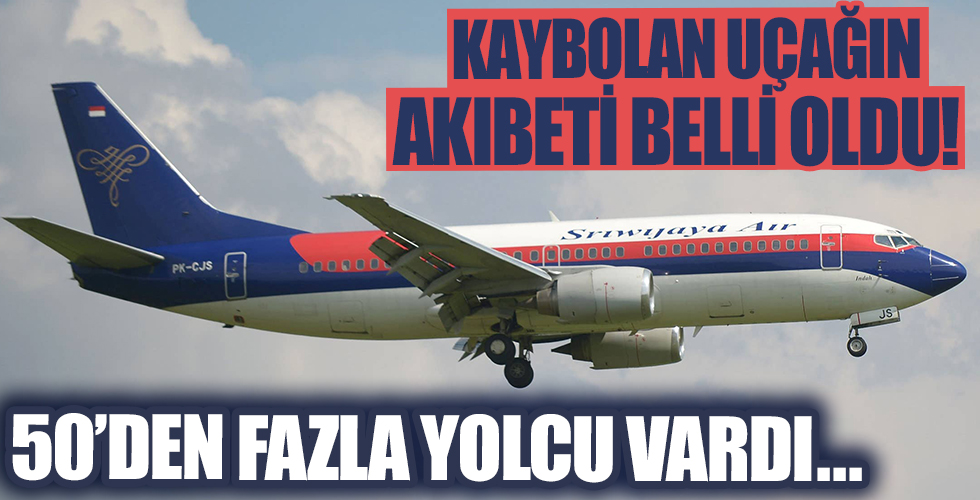 Endonezya'dan kalkan yolcu uçağı düştü! 50'den fazla yolcu vardı...