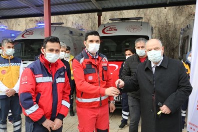 Kahramanmaraş'ta Yeni Ambulanslar İlk Sirenlerini Çaldı