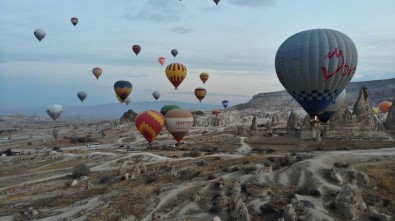 Kapadokya'da Balon Turları İptal Edildi