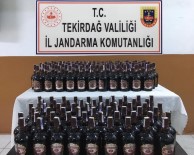 Malkara'da 165 Şişe Kaçak İçki Ele Geçirildi
