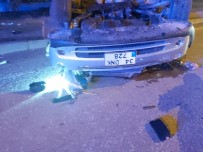 Samsun'da Otomobil Takla Attı Açıklaması 1 Ölü 2 Yaralı