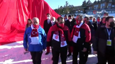'Sarıkamış Şehitleri' Anısına Yapılan Kardan Heykeller Açıldı
