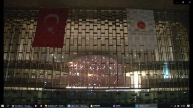 Atatürk Kültür Merkezi'nin Tabelasi 3 Yillik Insa Çalismasinin Ardindan Asildi