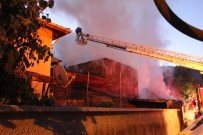 Domaniç'teki Ahir Ve Samanlik Yangininda 3 Küçükbas Hayvan Telef Oldu