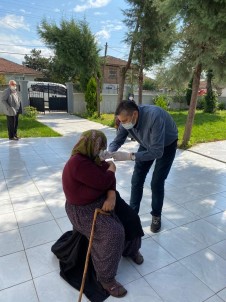 Gümüsova Köylerinde Ikinci Doz Asilama Yapildi