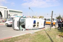 Karaman'da Ambulansin Karistigi Kazada Yaralanan 10 Kisiden 5'I Taburcu Edildi