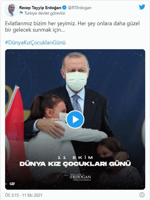 Başkan Erdoğan'dan anlamlı paylaşım!