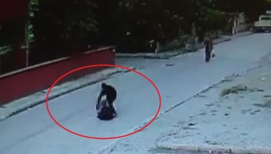 Biçakla Yaralama Ani Saniye Saniye Kamerada