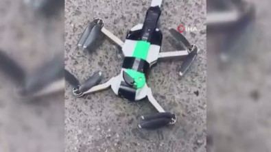 Peru'da Biçak Baglanan Drone Ile Güvercin Kurtarma Operasyonu