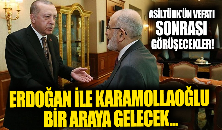 Cumhurbaşkanı Erdoğan, Temel Karamollaoğlu ile görüşecek